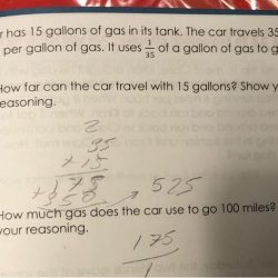 Miles gallons explain appreciated traveled