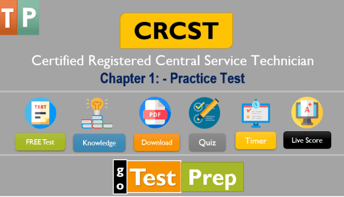 Crcst practice test chapter 1