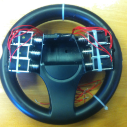 Check haptic steering wheel system