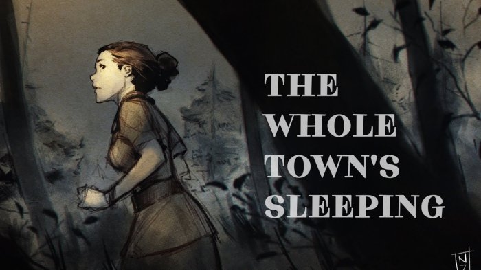 The whole town's sleeping by ray bradbury