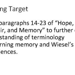 Hope despair and memory elie wiesel